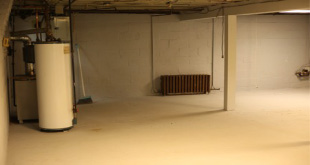 basement remodeling and design with new  flooring, windows and electrical wiring