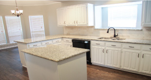 complete Kitchen remodeling with new sink and faucet