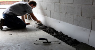 waterproofing of the interior basement walls